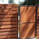 Планкен - это деревянный забор с горизонтальными досками из высококачественных пород дерева (лиственницы и пр). Фотографии планкена.