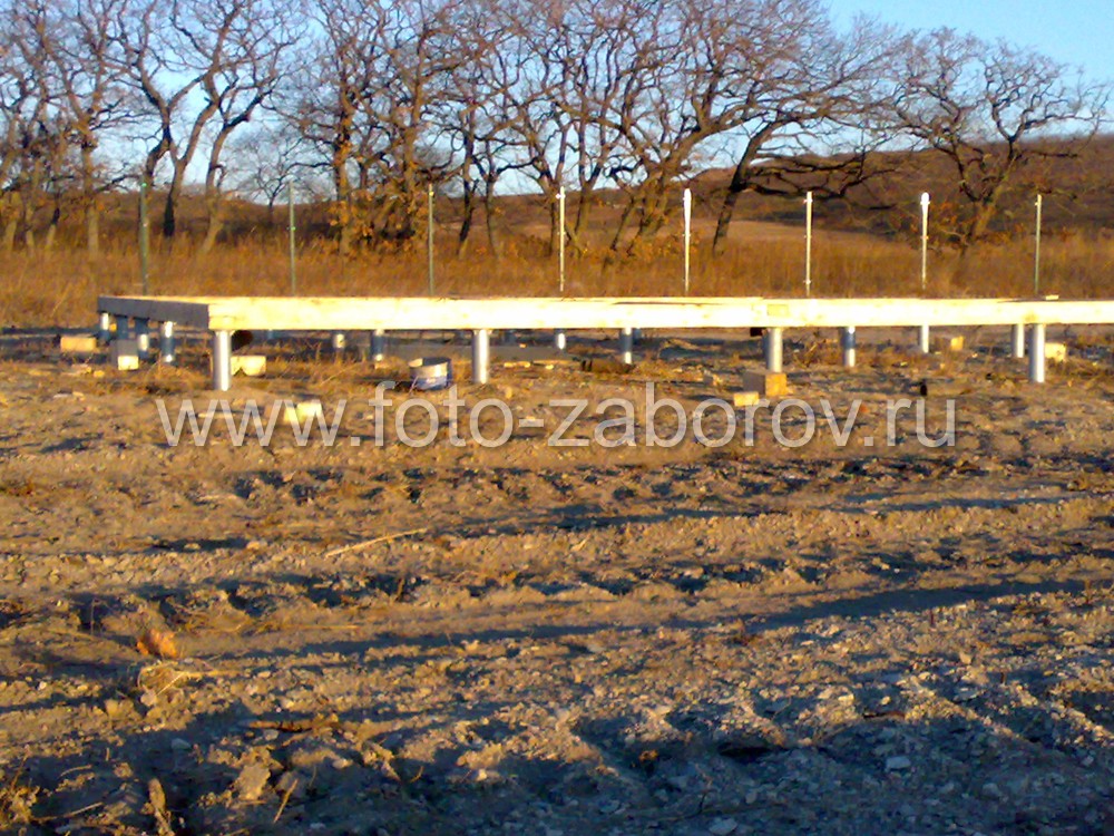 Фото Строительство новой базы отдыха в Приморском крае. Винтовые сваи - надёжный фундамент для