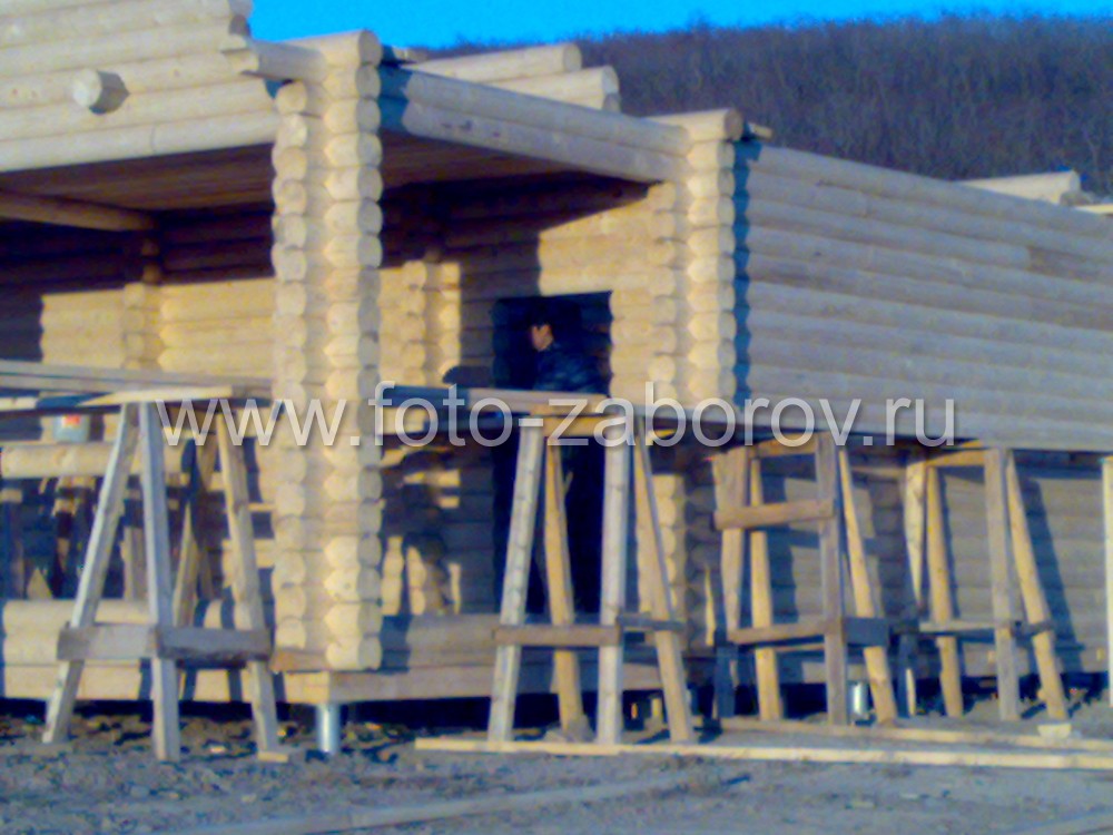 Фото Строительство новой базы отдыха в Приморском крае. Винтовые сваи - надёжный фундамент для