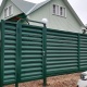 Забор металлические жалюзи Aluzinc® (Алюцинк). Красивый современный металлический забор с долговечным покрытием.
